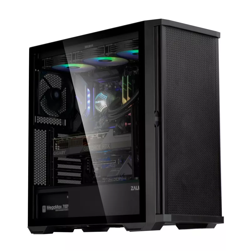 Zalman Z10 Κουτί υπολογιστή Midi-Tower μαύρο