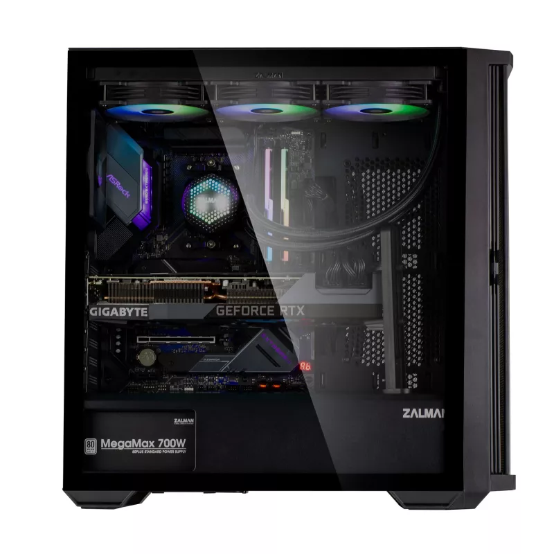 Zalman Z10 Κουτί υπολογιστή Midi-Tower μαύρο