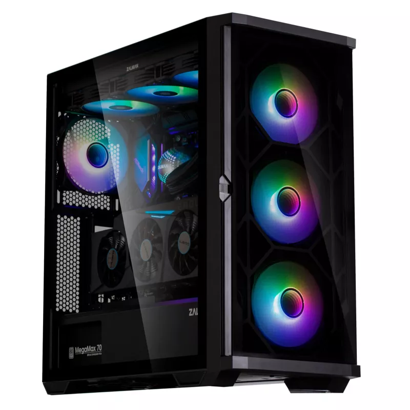 Zalman Z10 DUO Κουτί PC Midi Tower μαύρο