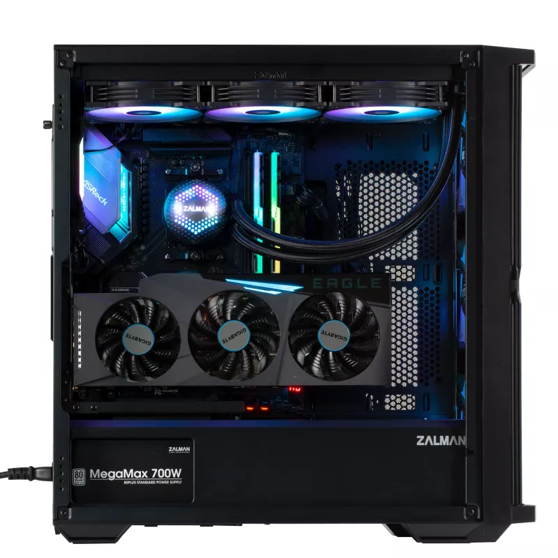 Zalman Z10 DUO Κουτί PC Midi Tower μαύρο