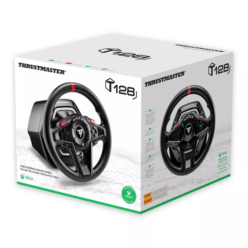 Thrustmaster T128 μαύρο USB Τιμόνι + Pedals Αναλογικό PC 4460184