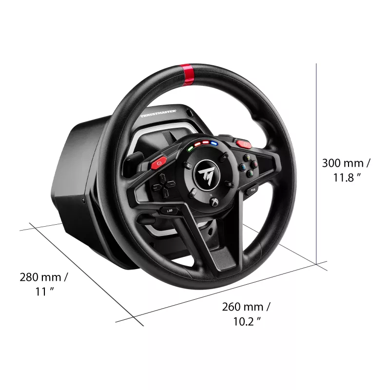 Thrustmaster T128 μαύρο USB Τιμόνι + Pedals Αναλογικό PC 4460184