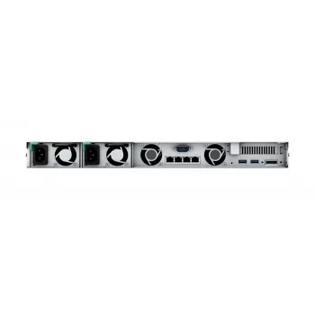 SYNOLOGY Rack Station RS822RP+ 1U 4-Bay NAS Server Barebone με πλεονάζον τροφοδοτικό