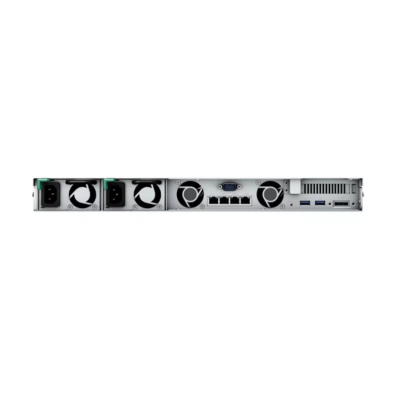 SYNOLOGY Rack Station RS822RP+ 1U 4-Bay NAS Server Barebone με πλεονάζον τροφοδοτικό