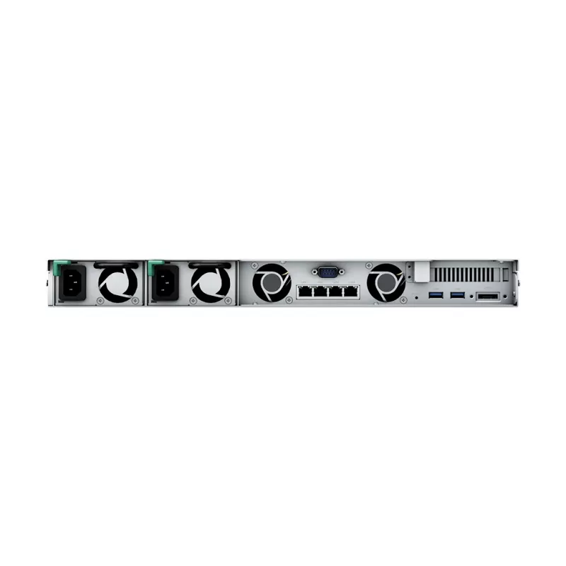 SYNOLOGY Rack Station RS822RP+ 1U 4-Bay NAS Server Barebone με πλεονάζον τροφοδοτικό