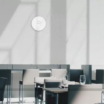 TP-Link Omada AX3000 Access Point οροφής WiFi 6, 2,4 GHz, 5 GHz, 2976 Mbit/s, HTTPS, SNMP, SNMPv2, SNMPv3, SSH, WPA, WPA2, WPA3, 10/100/1000 Mbit/s