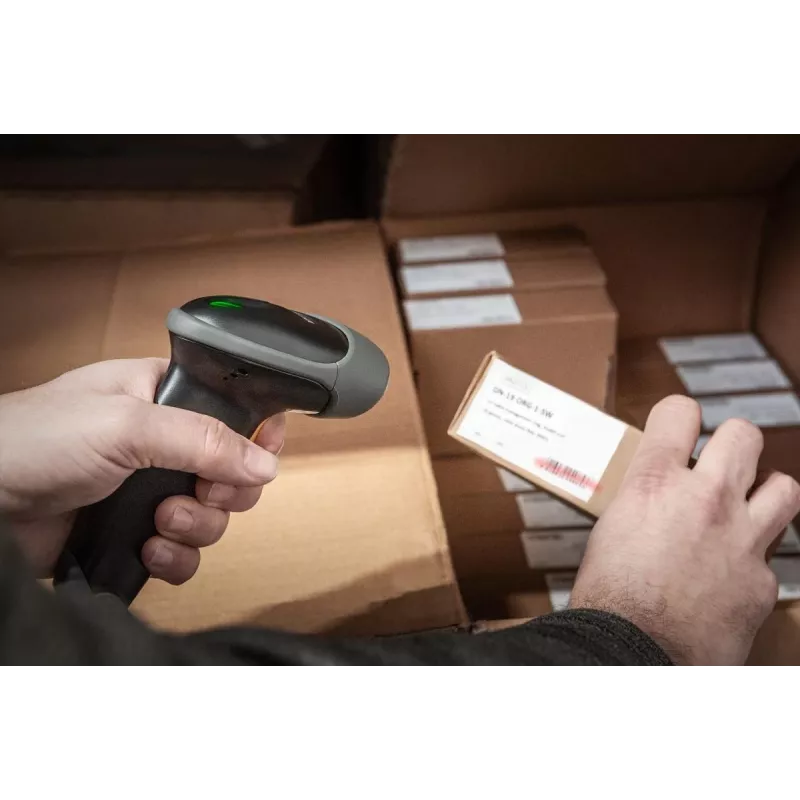 DIGITUS 2D Barcode Hand Scanner QR Code Bluetooth με βάση