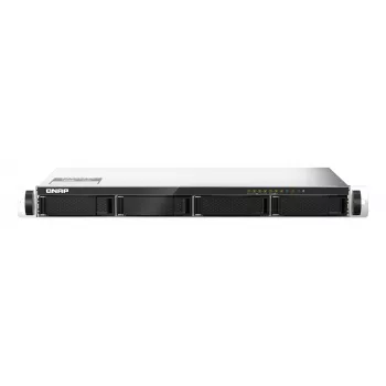 QNAP TS-435XEU NAS Rack (1U) Marvell CN9131 4 GB DDR4 0 TB QNAP QTS Μαύρο, Γκρι