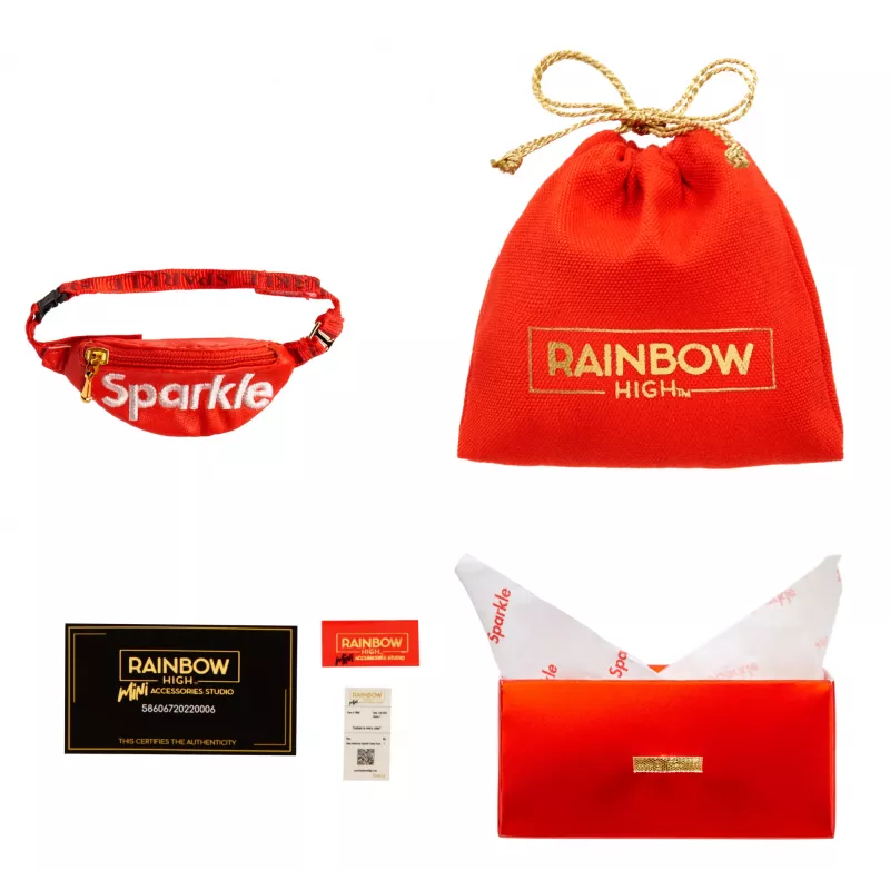 Rainbow High Accessories Studio Series 1, H Assortment σε PDQ τσάντα κούκλας