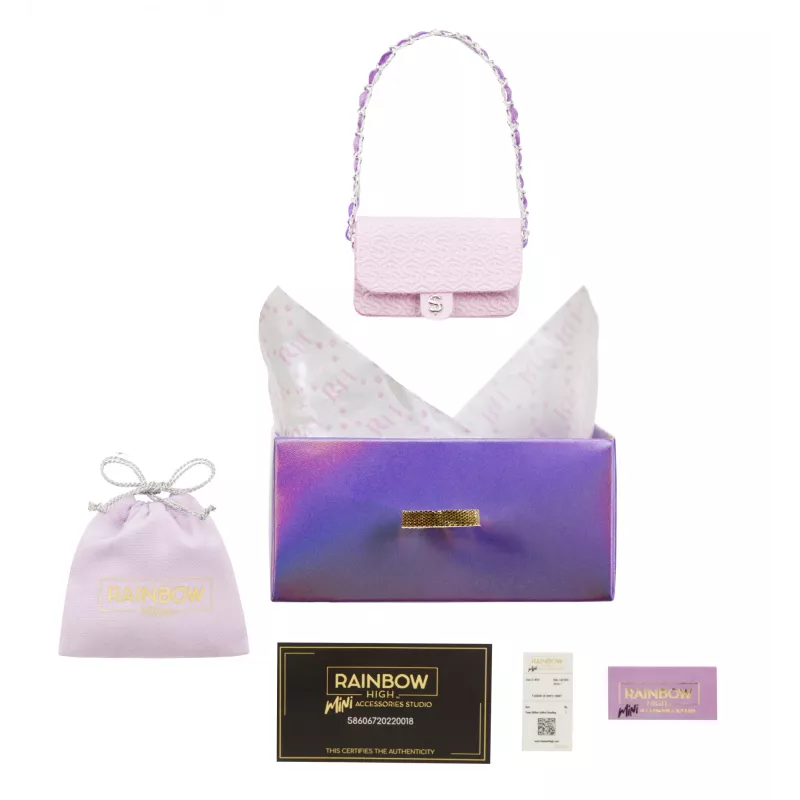 Rainbow High Accessories Studio Series 1, H Assortment σε PDQ τσάντα κούκλας