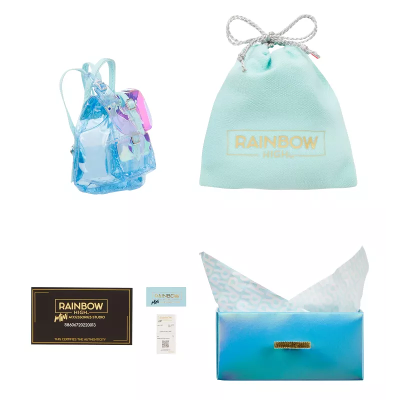 Rainbow High Accessories Studio Series 1, H Assortment σε PDQ τσάντα κούκλας