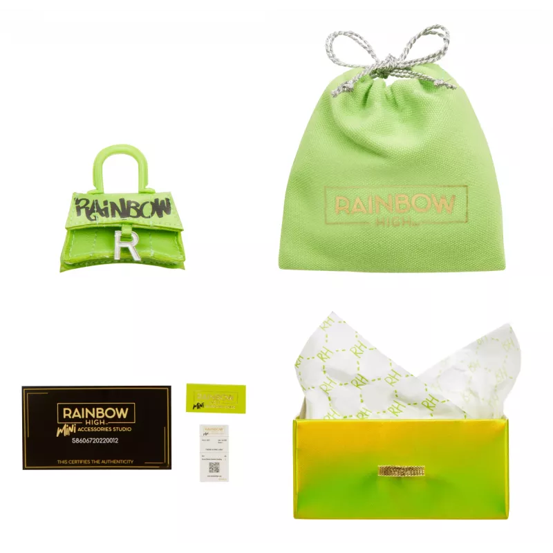 Rainbow High Accessories Studio Series 1, H Assortment σε PDQ τσάντα κούκλας