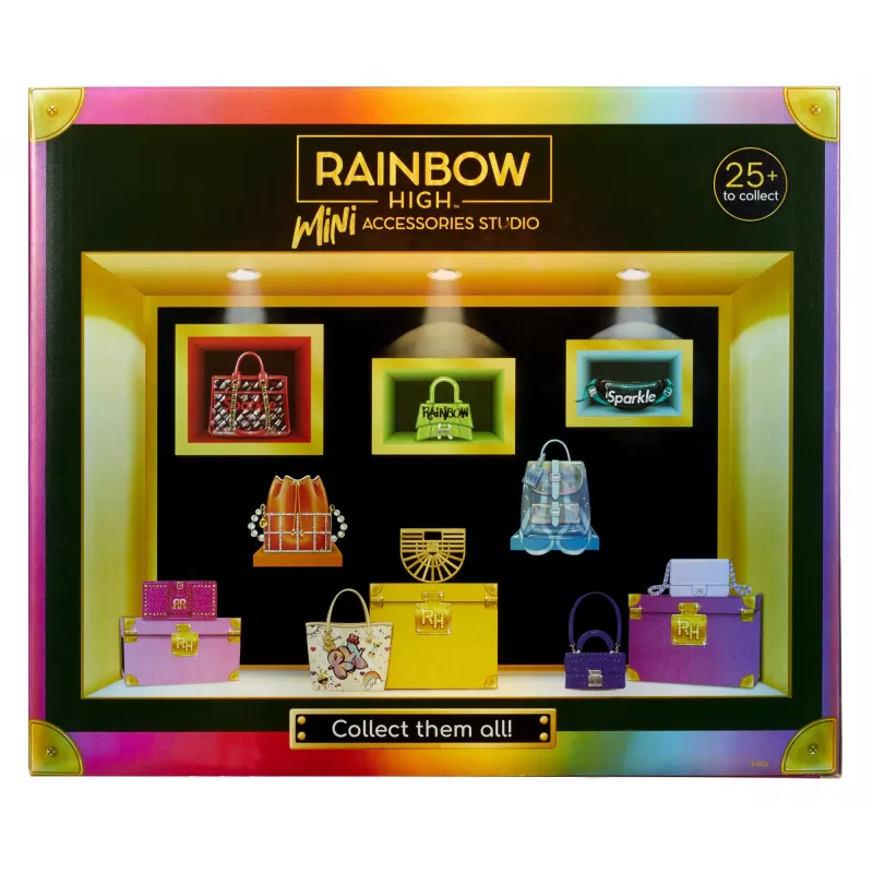Rainbow High Accessories Studio Series 1, H Assortment σε PDQ τσάντα κούκλας