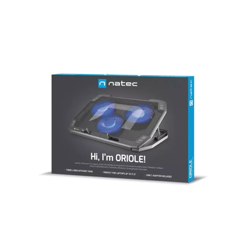 Βάση ψύξης laptop NATEC Kühlpad Natec Oriole 1
