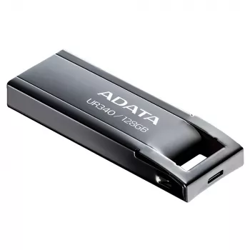 USB Flash Drive ADATA UR340 128 GB USB Type-A 3.2 Gen 2, μεταλλική θήκη, μαύρο