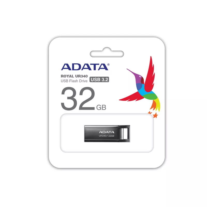 ADATA UR340 USB stick 32 GB USB Type-A 3.2 Gen 1 (3.1 Gen 1) μαύρο