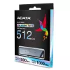 ADATA UE800 USB Stick 512 GB USB Type-C 3.2 Gen 2 (3.1 Gen 2) Ασημί