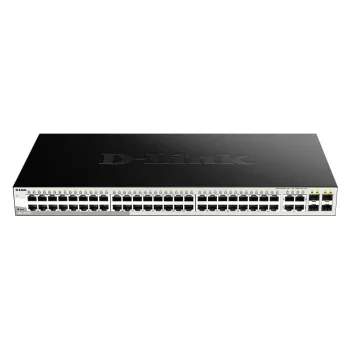 Managed L2 Gigabit Ethernet Switch D-Link DGS-1210-52, 48 θύρες, 1U