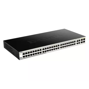 Managed L2 Gigabit Ethernet Switch D-Link DGS-1210-52, 48 θύρες, 1U