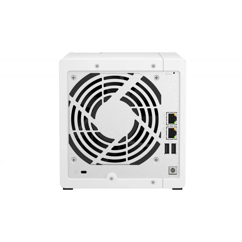 QNAP TS-433 NAS Tower ARM Cortex-A55 4 GB 0 TB QNAP QTS Λευκό