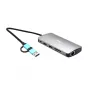 i-tec USB 3.0 USB-C/Thunderbolt 3x Display Metal Nano Dock με LAN + Power Delivery 100 W