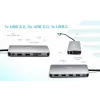 i-tec USB 3.0 USB-C/Thunderbolt 3x Display Metal Nano Dock με LAN + Power Delivery 100 W
