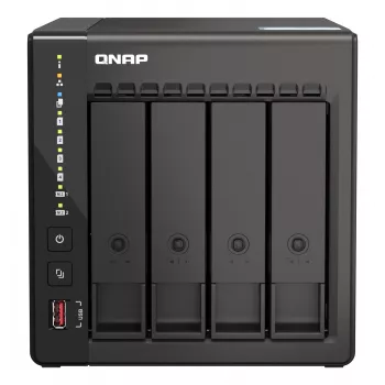 QNAP TS-453E NAS Tower Intel® Celeron® J6412 8 GB 0 TB QNAP QTS Μαύρο