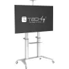 Techly ICA-TR49W Καροτσάκι/Βάση πολυμέσων λευκό για επίπεδη οθόνη
