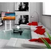 Techly ICA-TR49W Καροτσάκι/Βάση πολυμέσων λευκό για επίπεδη οθόνη