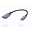 Καλώδιο GEMBIRD USB 3.0 OTG Type-C σε USB Type-A (CM/AF), Space Grey