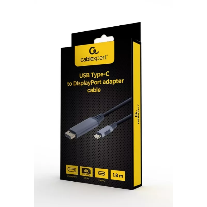 Καλώδιο-αντάπτορας βίντεο Gembird CC-USB3C-DPF-01-6 1,8 m USB Type-C σε DisplayPort