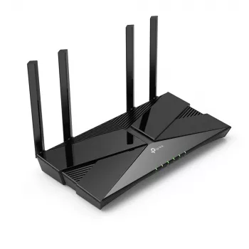 TP-Link AX1800 Dual-Band Wi-Fi 6 Router, Wi-Fi 6 (802.11ax), Dualband (2,4 GHz / 5 GHz), Ethernet LAN, Μαύρο, Επιτραπέζιος router