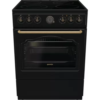 Gorenje GECS6B71CLB Επαγγελματική κουζίνα Ηλεκτρική Κεραμική εστία Μαύρο