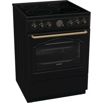 Gorenje GECS6B71CLB Επαγγελματική κουζίνα Ηλεκτρική Κεραμική εστία Μαύρο
