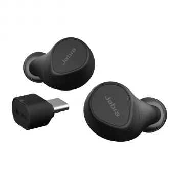 Jabra Evolve2 Buds - USB-C MS Wireless Charging Pad, True Wireless Stereo (TWS), Τηλεφωνία/Μουσική, 5,4 g, Headset, Μαύρο