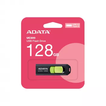 ADATA ACHO-UC300-128G-RNB USB-Flash-Laufwerk 128 GB USB Type-C 3.2 Gen 1 (3.1 Gen 1) μαύρο