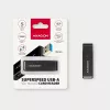 Card Reader Axagon CRE-S2N USB 3.2 Gen 1 Type-A μαύρο
