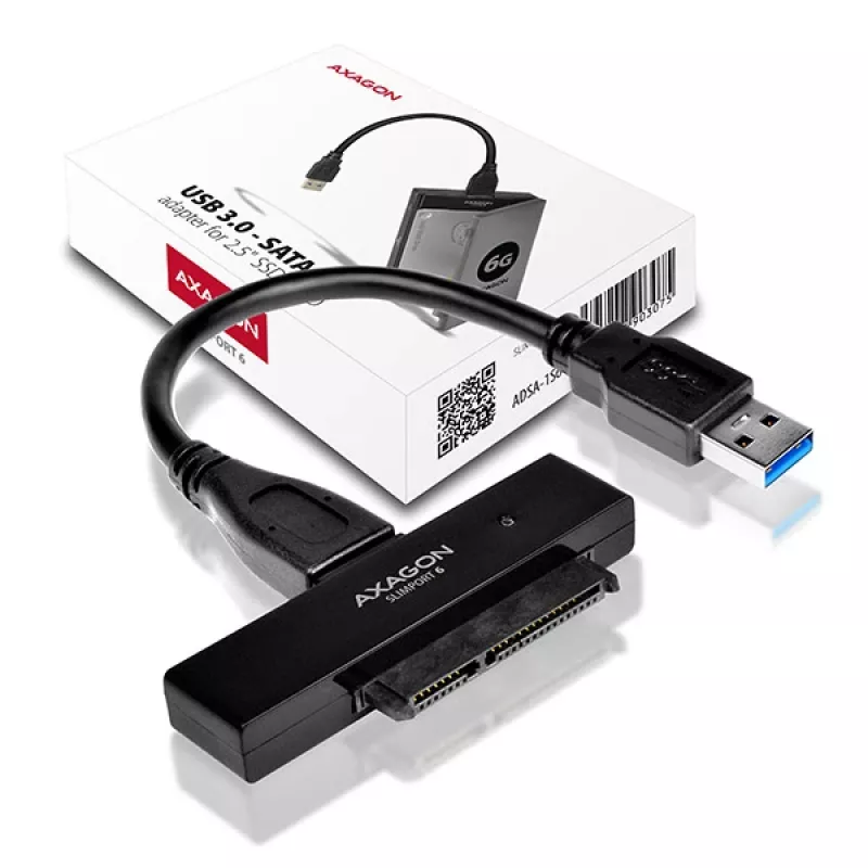 Axagon ADSA-1S6 USB 3.0 - 2,5 ίντσες HDD SATA