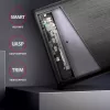 Θήκη HDD/SSD 2,5 ιντσών AXAGON EE25-A6C — SATA, USB 3.2 Gen 1 (Type-C & Type-A), αλουμίνιο, μαύρο