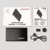 Θήκη HDD/SSD AXAGON EE25-A6M — 2,5 ίντσες SATA, USB 3.2 Gen 1 (5 Gbit/s), Micro-USB B σε USB Type-A, αλουμίνιο, μαύρο