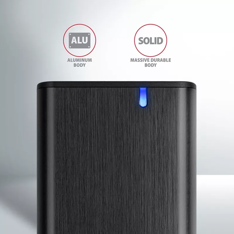 Θήκη SSD Axagon EEM2-SBC USB-C 3.2 Gen 2 μαύρο M.2