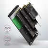 Θήκη SSD Axagon EEM2-SBC USB-C 3.2 Gen 2 μαύρο M.2
