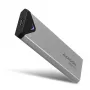 Axagon EEM2-UG2 Εξωτερική USB-C 10Gbps μεταλλική θήκη για M.2 NVMe SSD δίσκους. ασημί