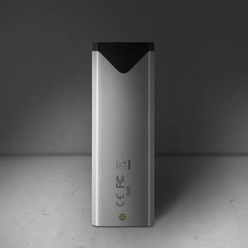 Axagon EEM2-UG2 Εξωτερική USB-C 10Gbps μεταλλική θήκη για M.2 NVMe SSD δίσκους. ασημί