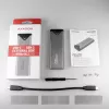 Axagon EEM2-UG2 Εξωτερική USB-C 10Gbps μεταλλική θήκη για M.2 NVMe SSD δίσκους. ασημί