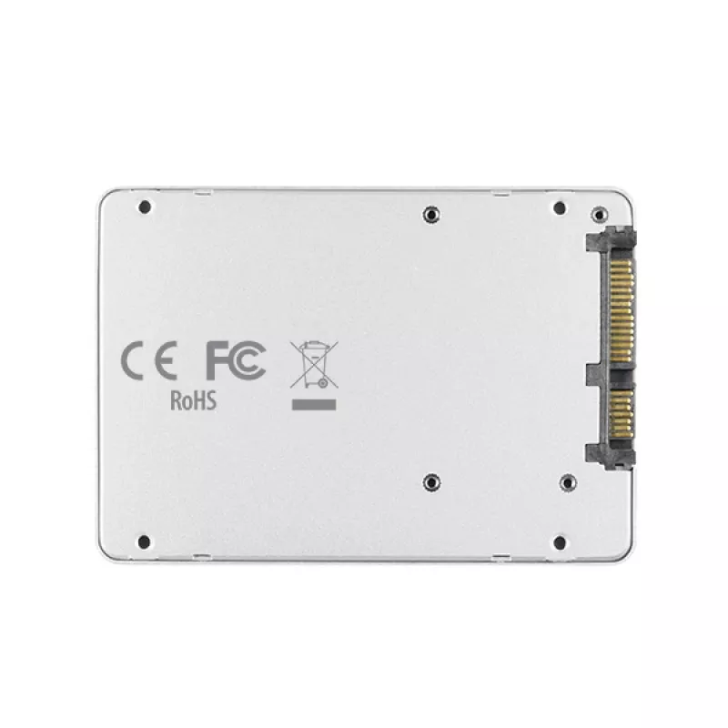 Axagon RSS-M2SD SATA - M.2 SATA SSD, εσωτερικό κουτί 2,5 ιντσών ALU, ασημί