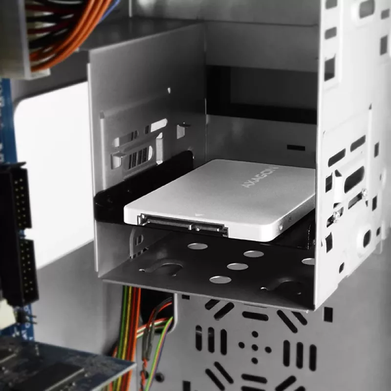 Axagon RSS-M2SD SATA - M.2 SATA SSD, εσωτερικό κουτί 2,5 ιντσών ALU, ασημί