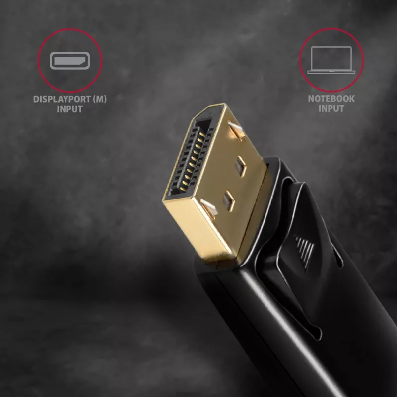 Axagon RVD-HI14N DisplayPort -> HDMI 1.4 προσαρμογέας 4K/30Hz