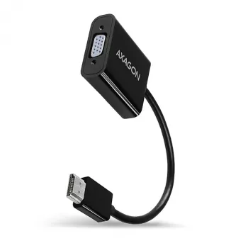 Axagon RVH-VGAN HDMI -> VGA προσαρμογέας FullHD, 1920x1200, έξοδος ήχου, τροφοδοσία