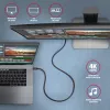 Axagon BUCM32-CM20AB SPEED+ USB-C USB 20Gbps/100W καλώδιο 2 m
